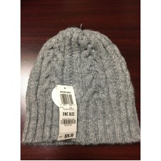 Mujer&apos;s Beanie in Heather Gray Fits "One Size" 98617896512 eb-21318165